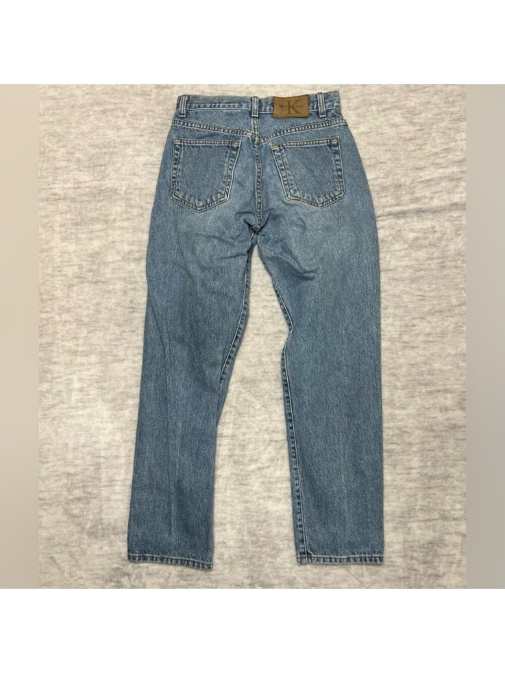 Vintage 90s Calvin Klein CK Jeans Made in USA Straight Leg Denim